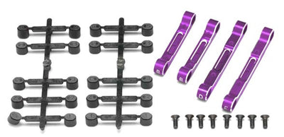 Yokomo Kit Cale de triangle ajustable Alu Violet MD1.0 Y2-301APA