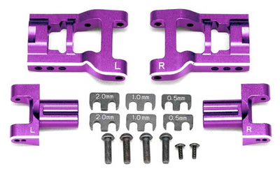 Yokomo Kit Triangle Arrière Court Réglable Alu Violet MD1.0 Y2-P08RASA