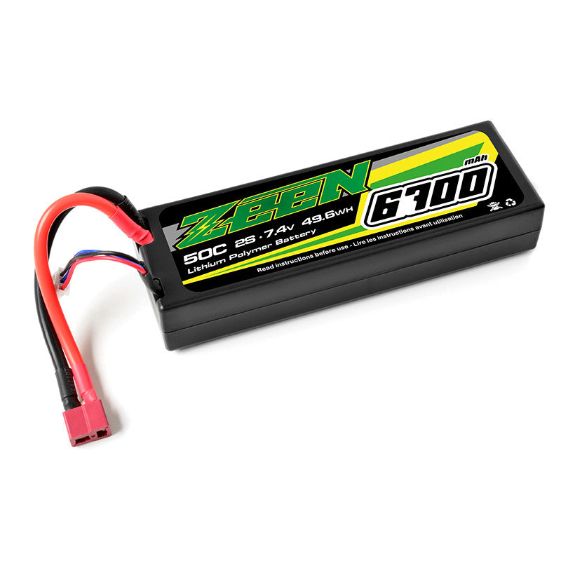 Zeen Accu lipo 2S 7.4v 6700mah 50C Dean