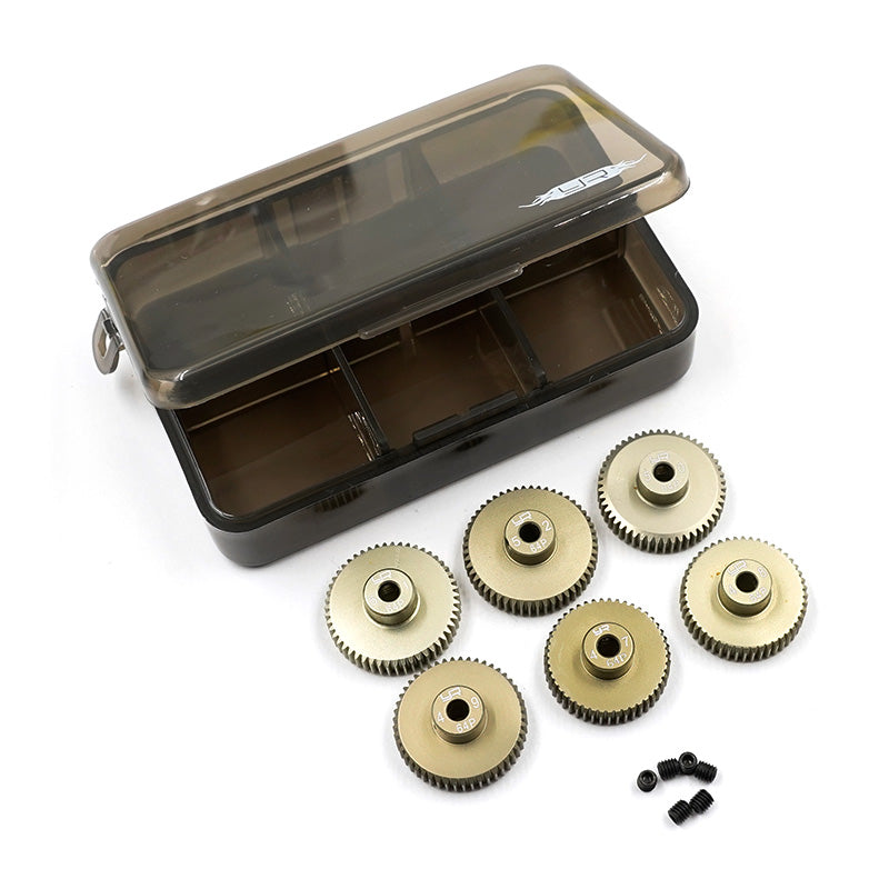 Yeah Racing Caixa de velocidades + rodas dentadas de 47 a 52 dentes MG-64047-052