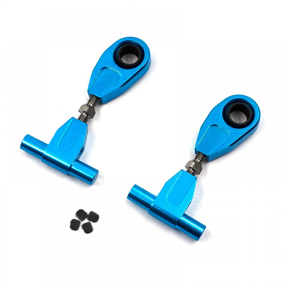 Yeah Racing Alu Upgrade Kit Traxxas Mini MAXX - Blauw Yeah Racing Alu Upgrade Kit Traxxas Mini MAXX - Blauw