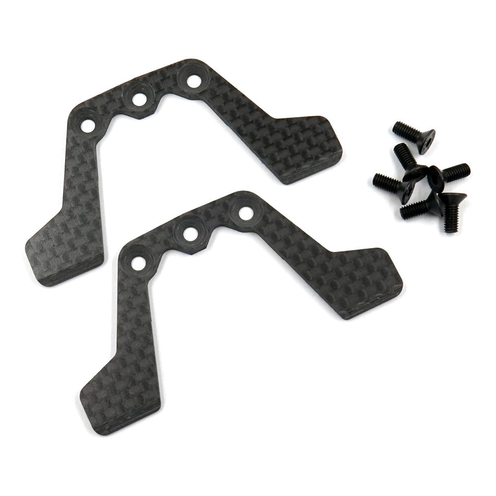 Yeah Racing Placa Droop Carbono (x2) TT-02 SRX TATT-033