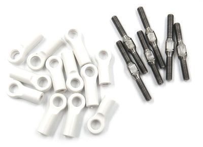 Yeah Racing Set biellette réglable Titane (x6) TATT-052