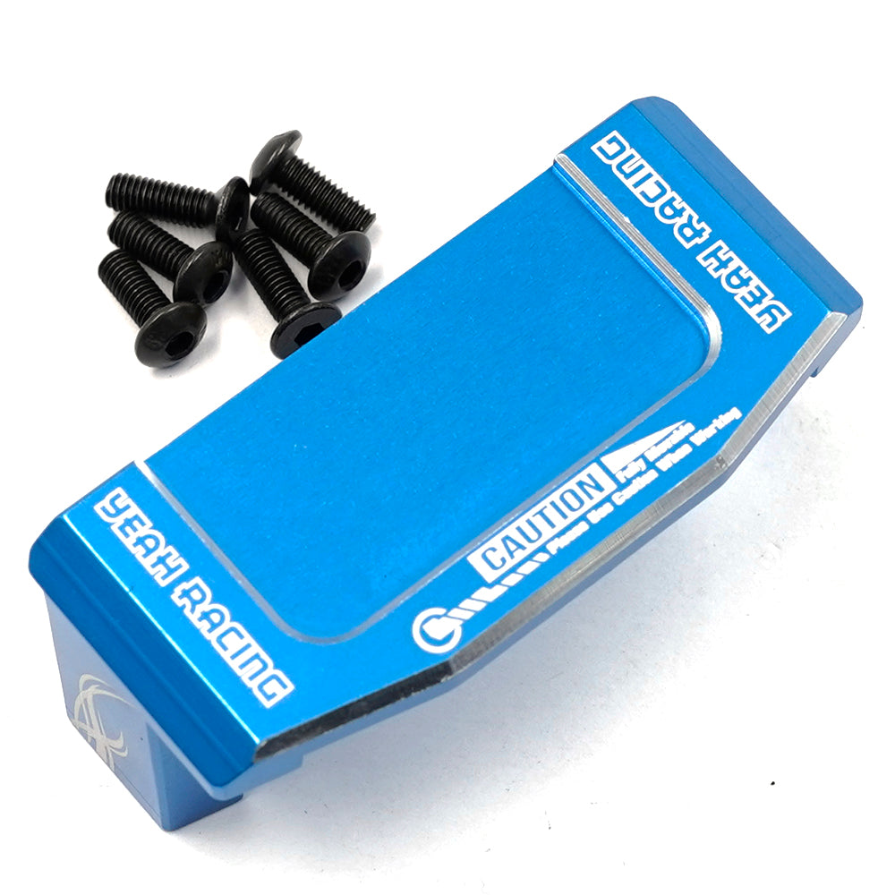 Yeah Racing Suporte do servo em alumínio azul Tamiya TT-02 TATT-057BU