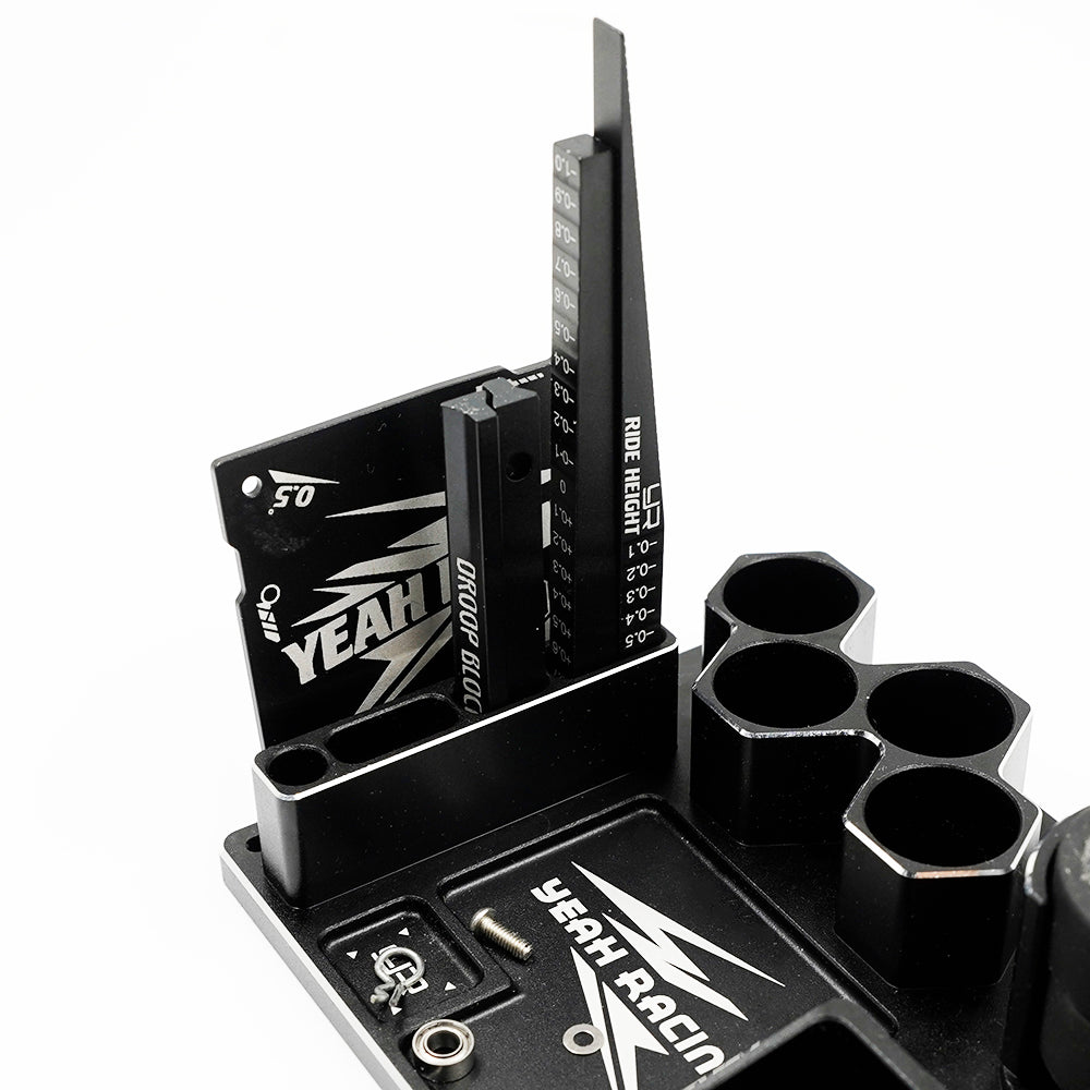 Yeah Racing Station Alu pour outils Kyosho Mini-Z YT-0217BK