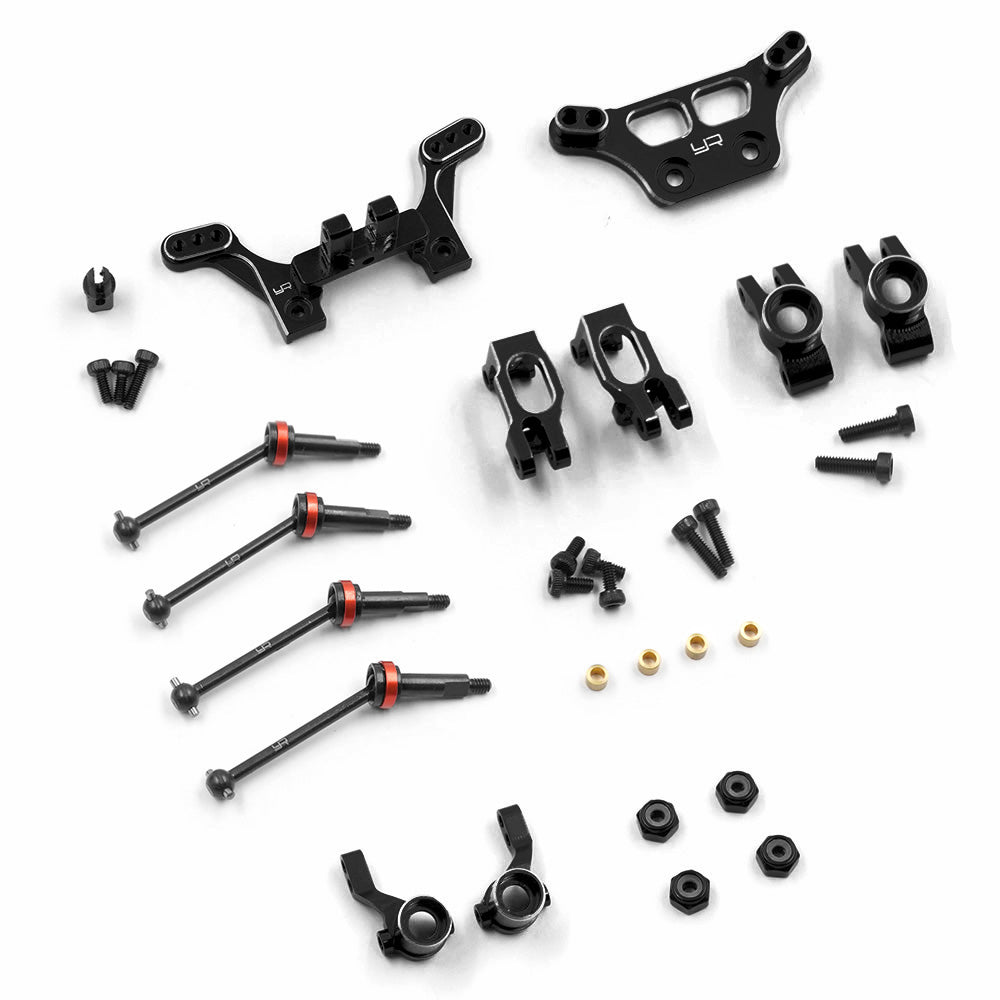 Yeah Racing Kit de conversion essentiel Noir Mini-Z MB-010 KYMB-S01BK