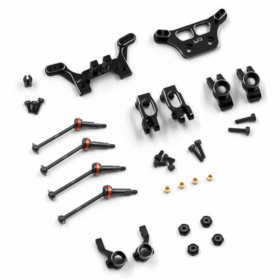 Yeah Racing Kit de conversion essentiel Noir Mini-Z MB-010 KYMB-S01BK