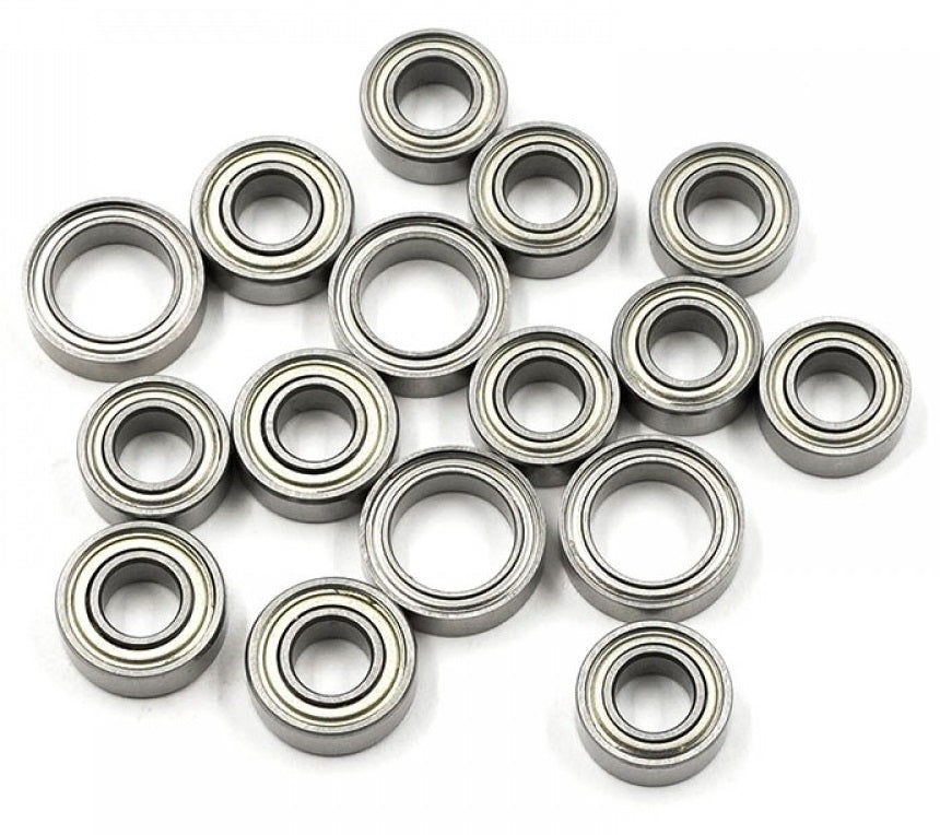 thumbnail image 2 of 22-Piece Ball Race Bearing Hop-Up Kit For TAMIYA TA-02 ZZ – Upgrade Set 2 of 6