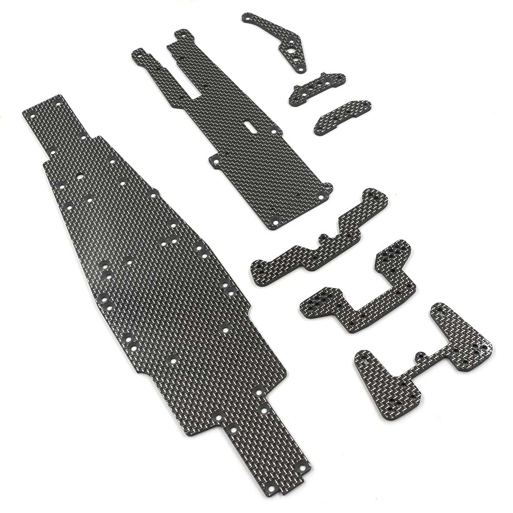 Yeah Racing Kit de conversión Carbono Optima Mid KYOP-S01BK/S