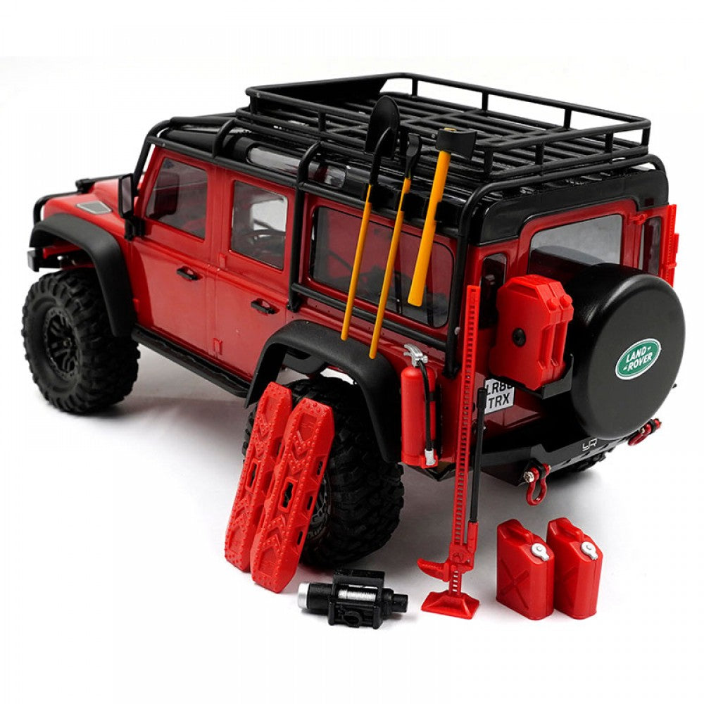 Yeah Racing Conjunto de acessórios Crawler 1/18 ou 1/16 YA-0712RD