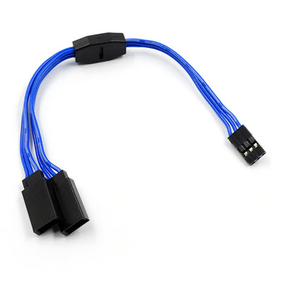 Yeah Racing Rallonge Y 150mm Bleu WPT-0154DB