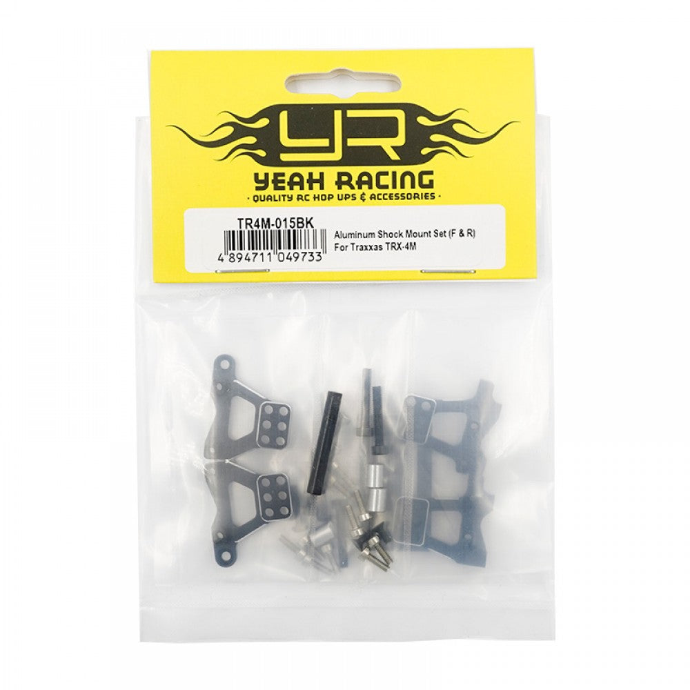 Yeah Racing Support Amortisseurs Alu (x2) Traxxas TRX4-M TR4M-015