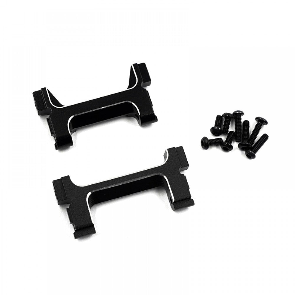 Yeah Racing Support Pare-Chocs Alu (x2) Traxxas TRX4-M TR4M-016BK