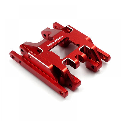 Yeah Racing Placa protectora de aluminio roja TRX4-M TR4M-019RD