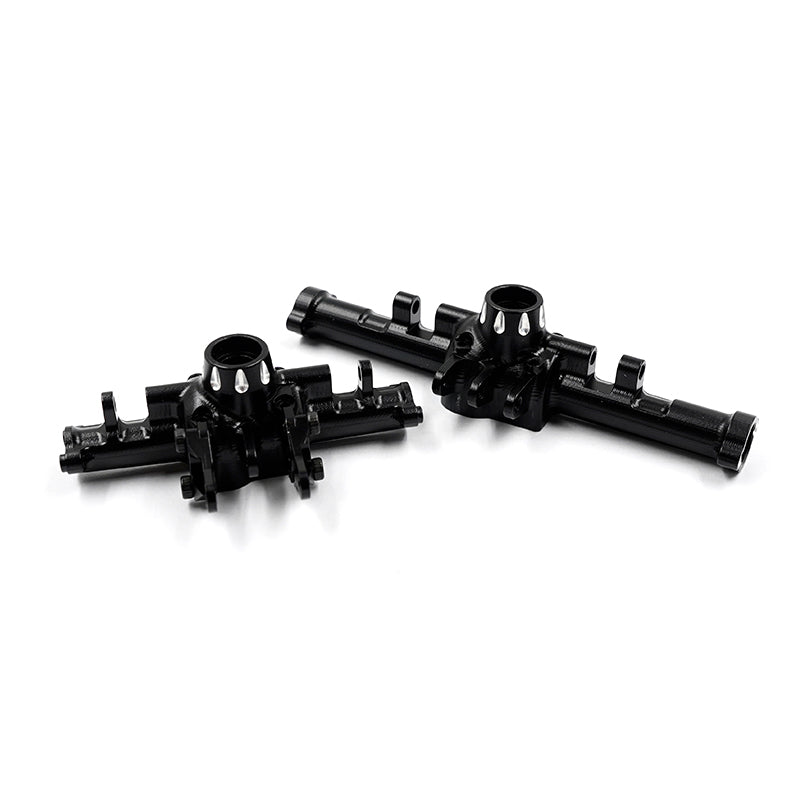Yeah Racing Boitier de pont alu noir (2Pcs) TRX4-M TR4M-024BK