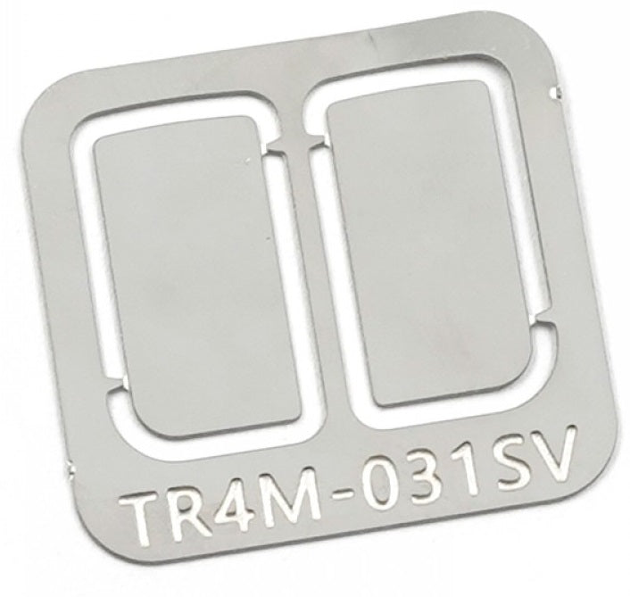 Yeah Racing Placa para espelhos retrovisores Defender (2Pçs) TRX4-M TR4M-031SV