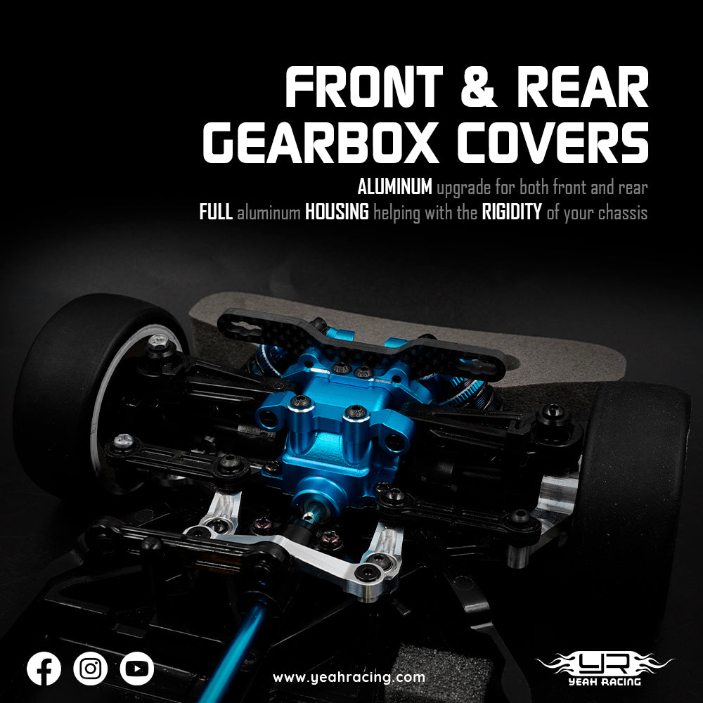 Yeah Racing Rapid Performance Kit Conversione In Alluminio ROSSO X Tamiya Tt01 Tt01e 1958 - Foto 12