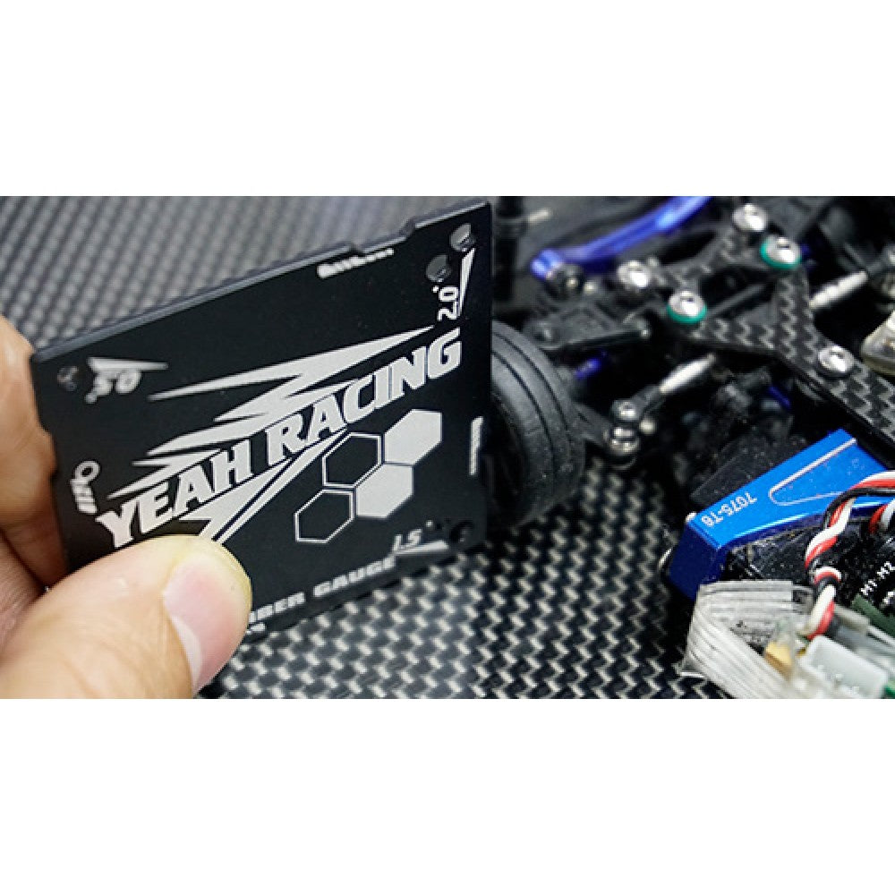 Yeah Racing Set gereedschap + Afstelling + Aluminium steun Kyosho Mini-Z  YT-0254BK