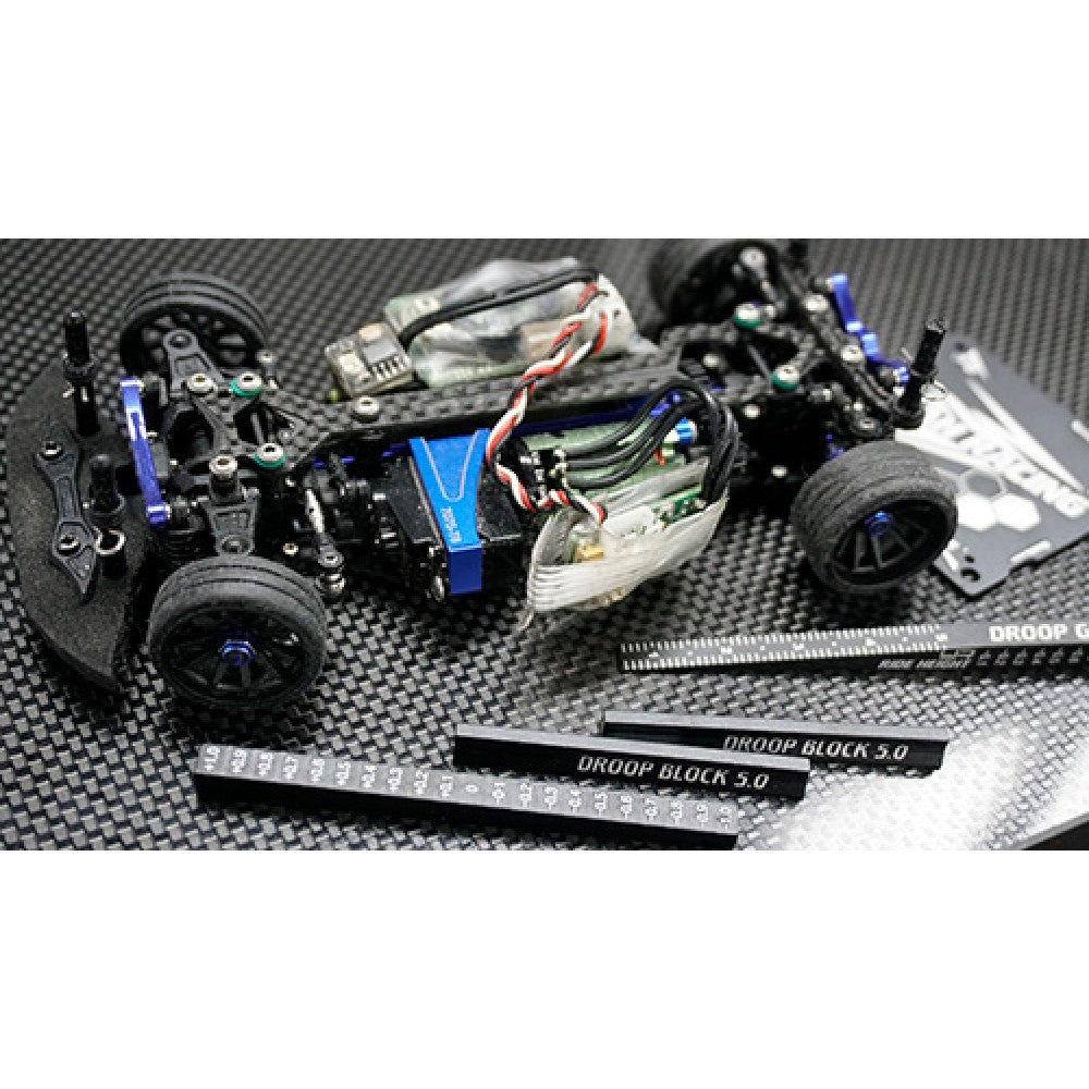 Yeah Racing Set gereedschap + Afstelling + Aluminium steun Kyosho Mini-Z  YT-0254BK
