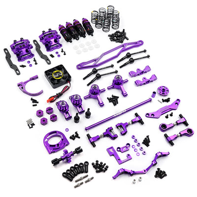 Yeah Racing Kit de conversion Violet Atushi Hara Tamiya TT-02 MGT-0001