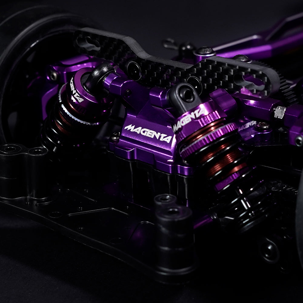 Yeah Racing Atushi Hara Violett-Umwandlungsset Tamiya TT-02 MGT-0001