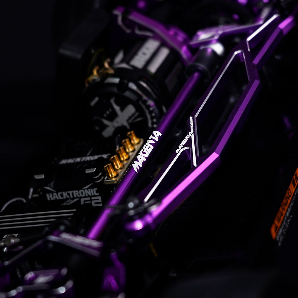Yeah Racing Atushi Hara Violett-Umwandlungsset Tamiya TT-02 MGT-0001