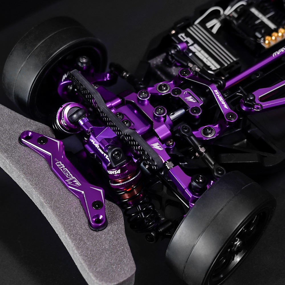 Yeah Racing Atushi Hara Violett-Umwandlungsset Tamiya TT-02 MGT-0001