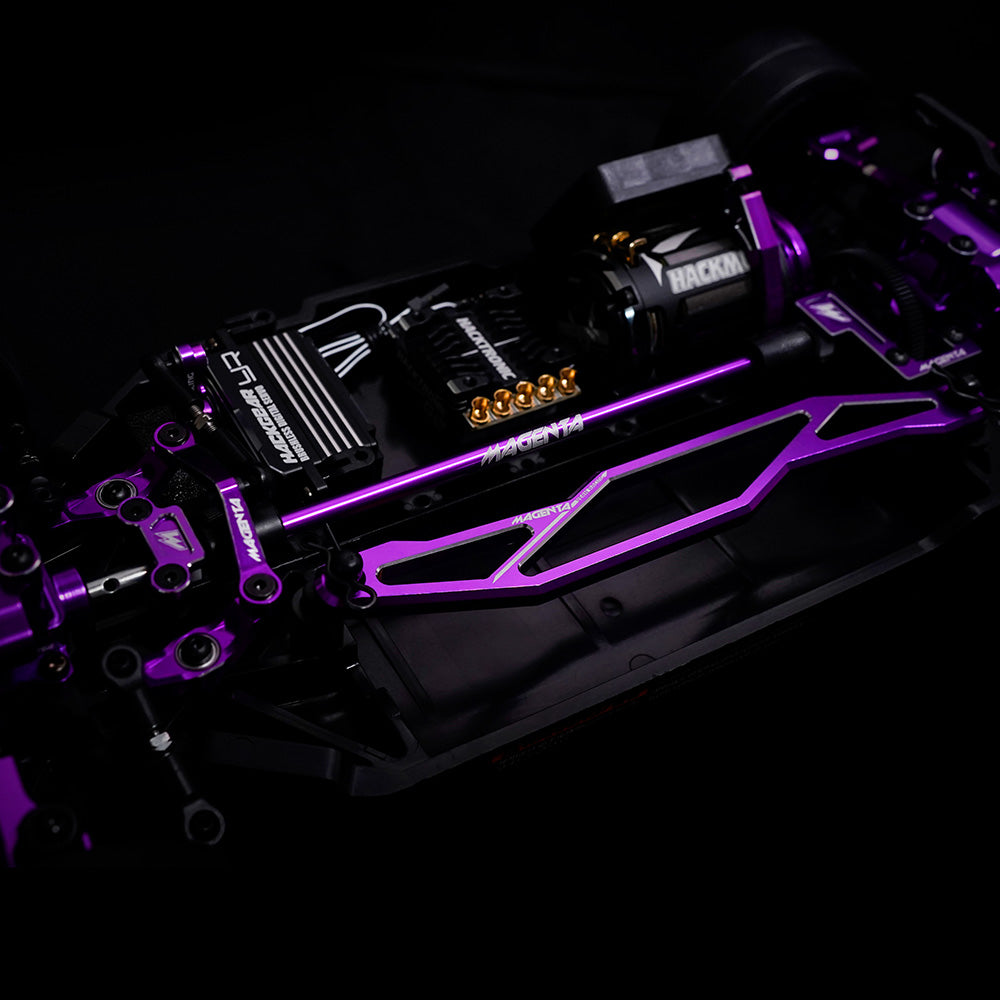 Yeah Racing Atushi Hara Violett-Umwandlungsset Tamiya TT-02 MGT-0001
