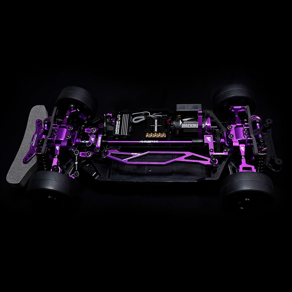 Yeah Racing Atushi Hara Violett-Umwandlungsset Tamiya TT-02 MGT-0001