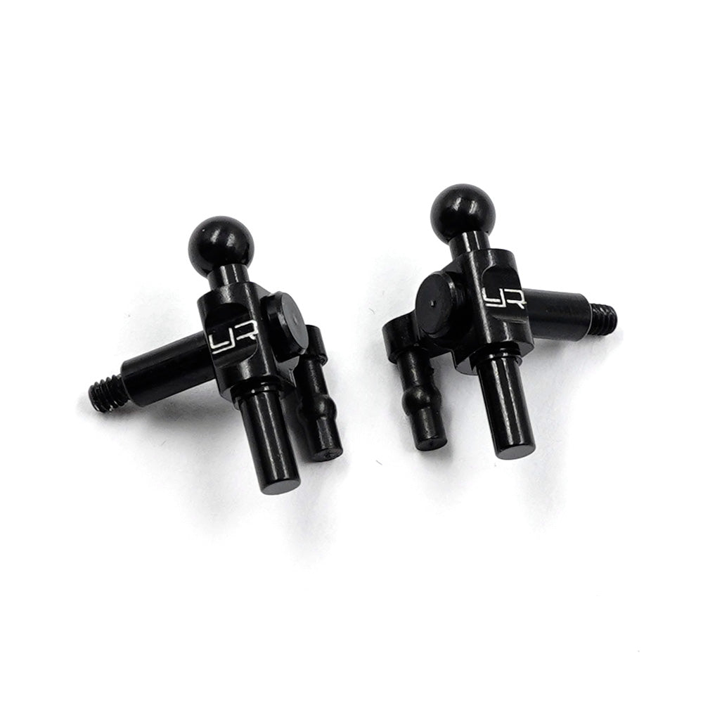 Yeah Racing Alu 0° rocket holders (x2) Kyosho Mini-Z MR04 KYMR-004BK