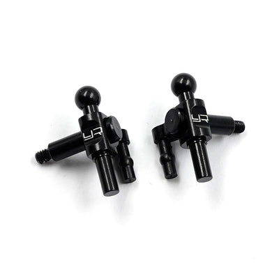 Yeah Racing Porte-fusée Alu 0° (x2) Kyosho Mini-Z MR04 KYMR-004BK