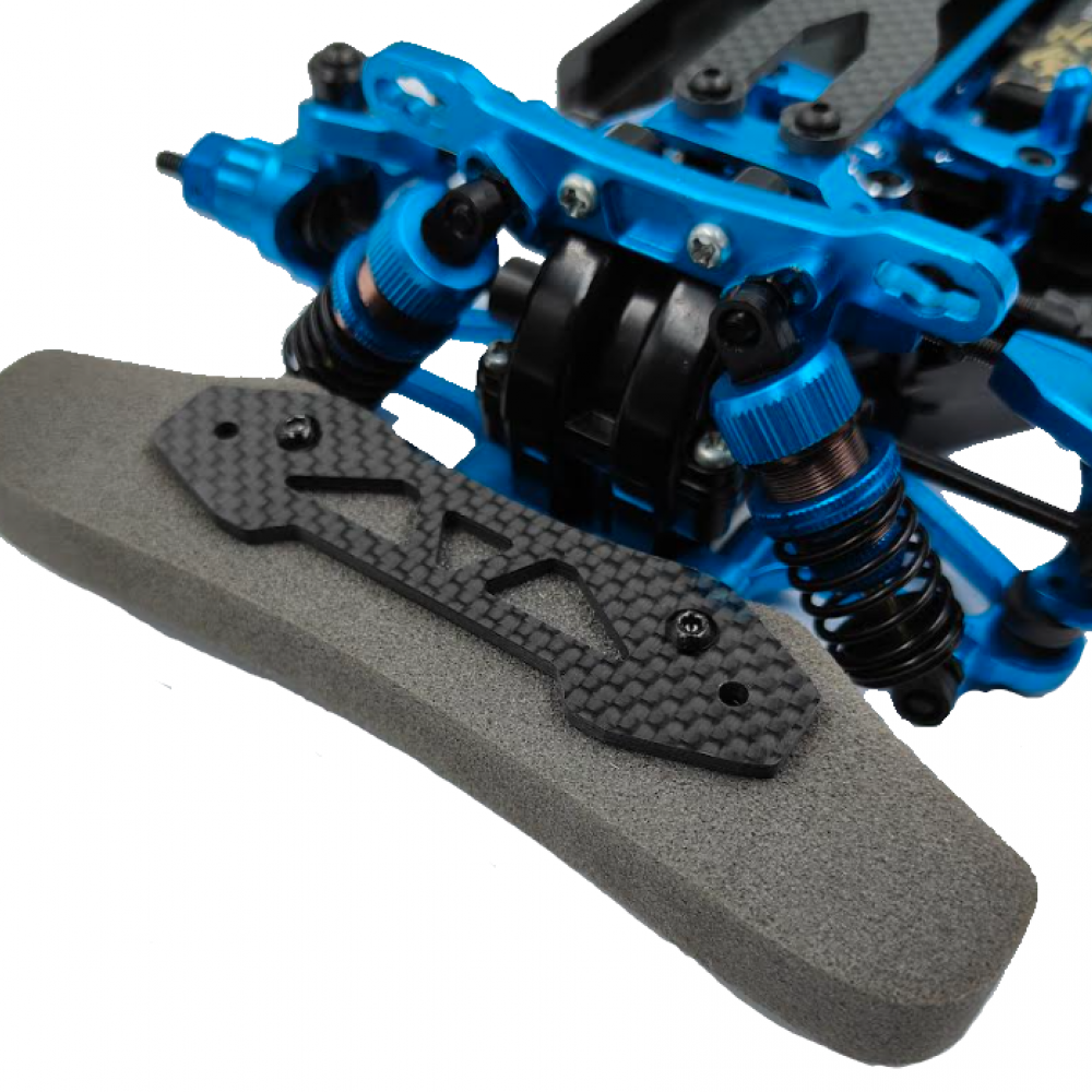 Yeah Racing Wing Yeah Racing TT-02 Carbon Shock Mount TATT-077BK