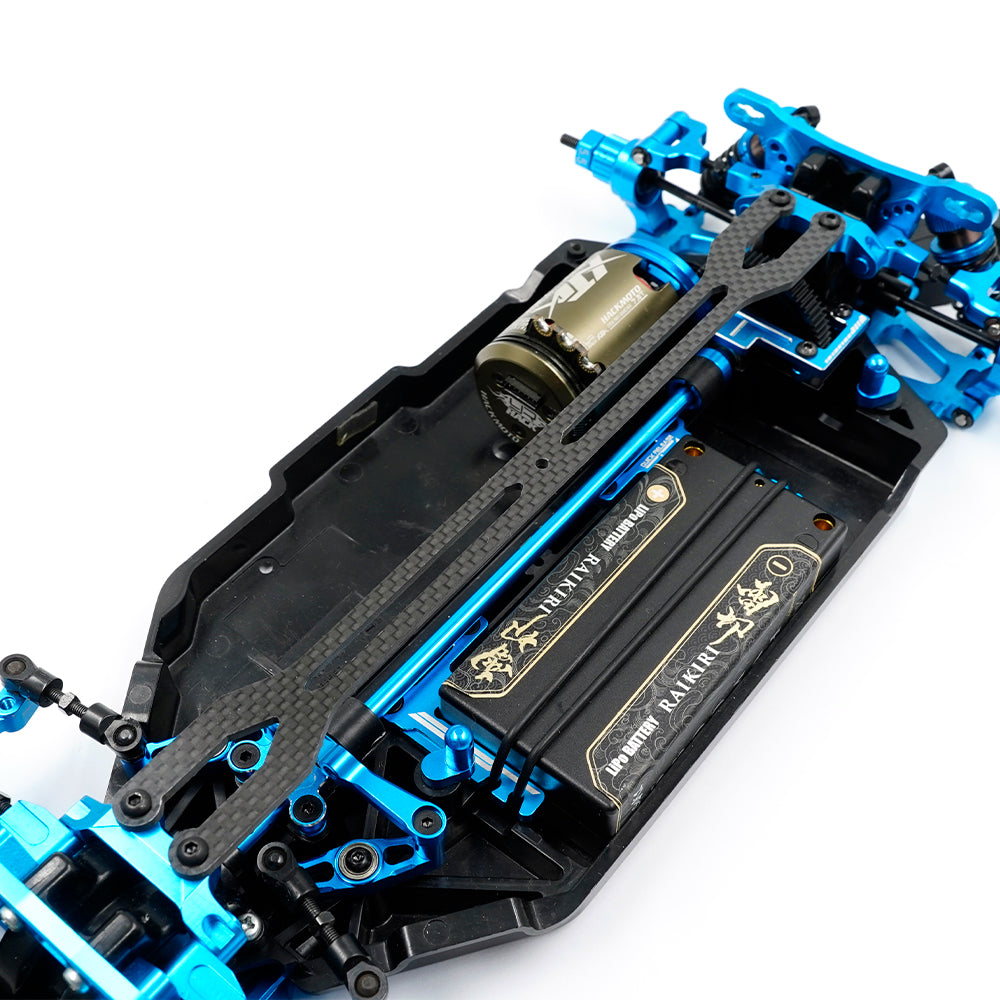 Yeah Racing Rear Wing Yeah Racing TT-02 Carbon Top Plate TATT-079BK