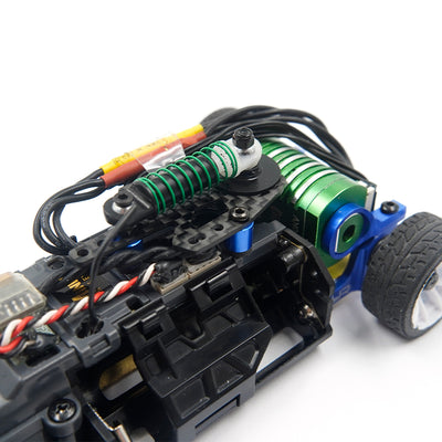 Yeah Racing Conjunto de suspensão traseira em carbono Kyosho Mini-Z MR04 KYMR-010BK