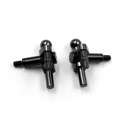 Yeah Racing Porta-foguetes em alumínio 1° (x2) Kyosho Mini-Z MR04 KYMR-011BK