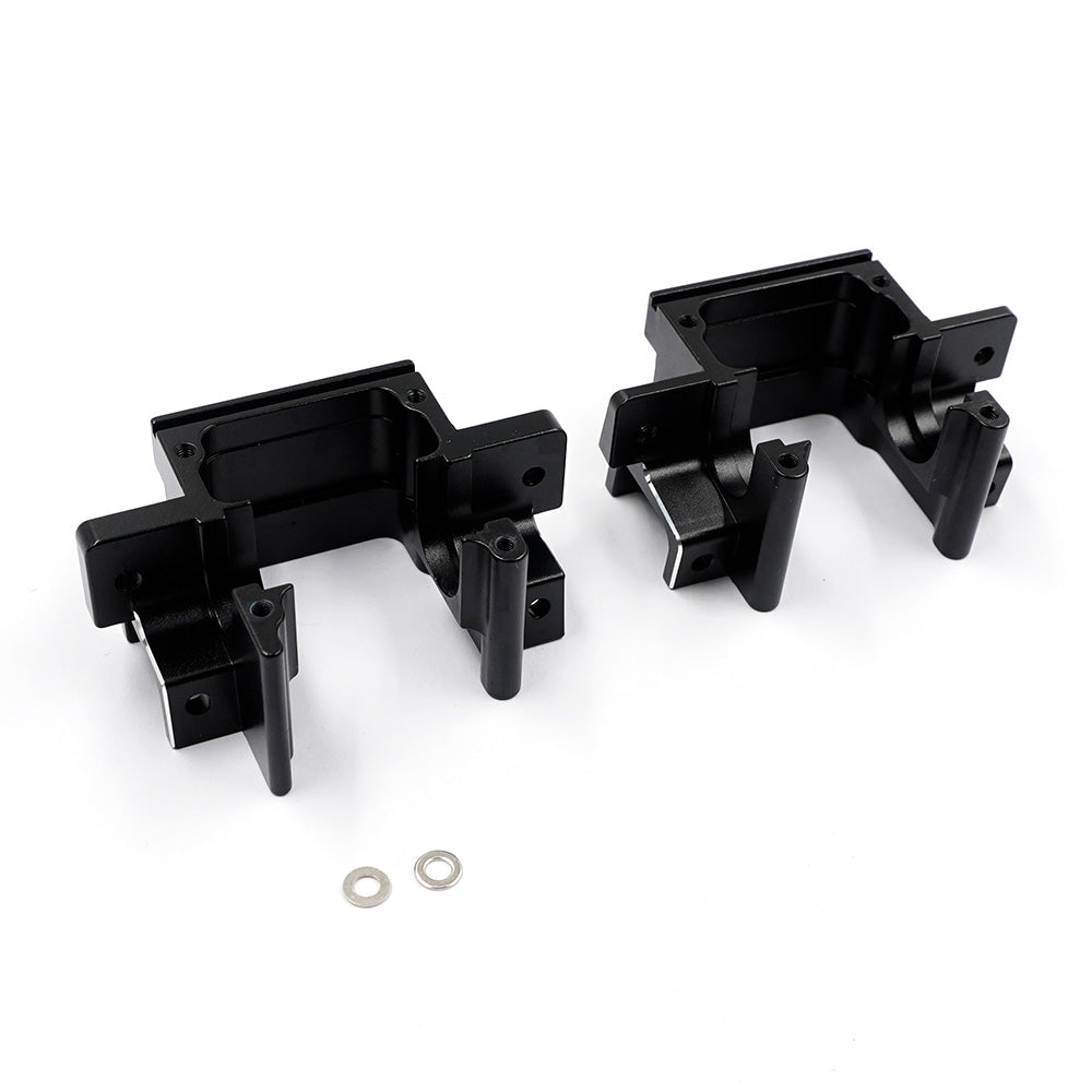 Yeah Racing Bulkheads Alu CNC Black (2Pcs) Yokomo 870C YZ-W91 YKDF-011BK