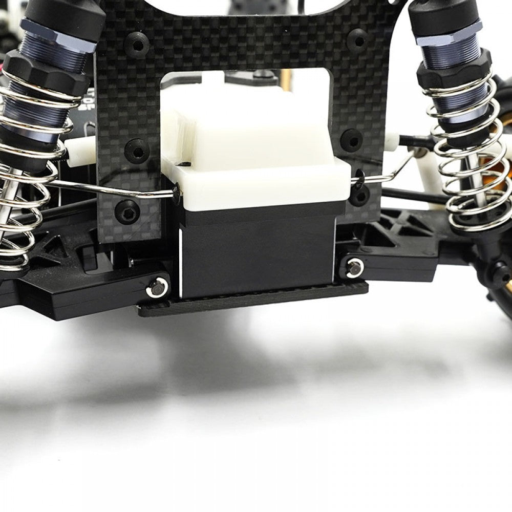 Yeah Racing Bulkheads Alu CNC Black (2Pcs) Yokomo 870C YZ-W91 YKDF-011BK