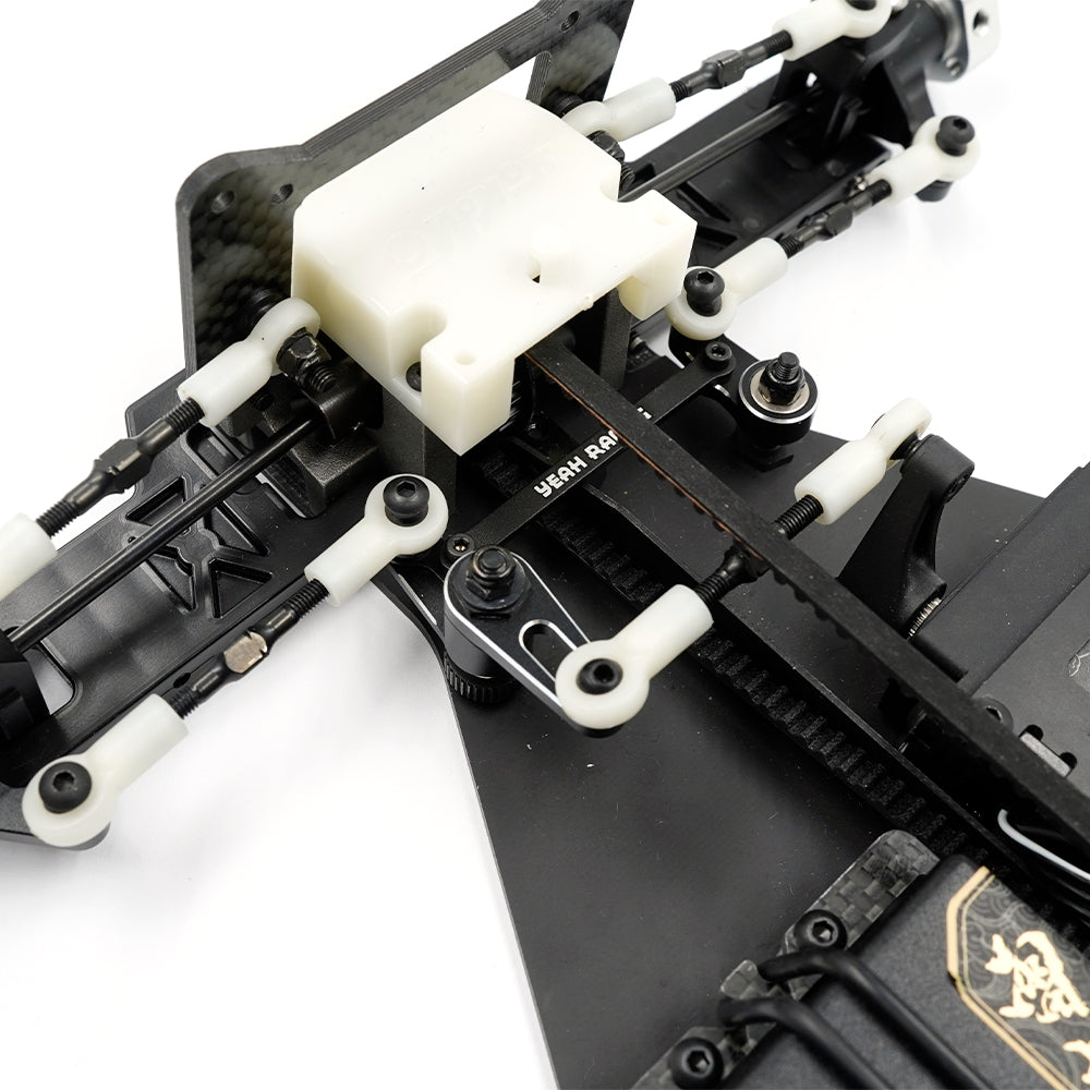 Yeah Racing Conversion Kit Performance Alu and Carbon Yokomo Super Dog Fighter YKDF-S02BK