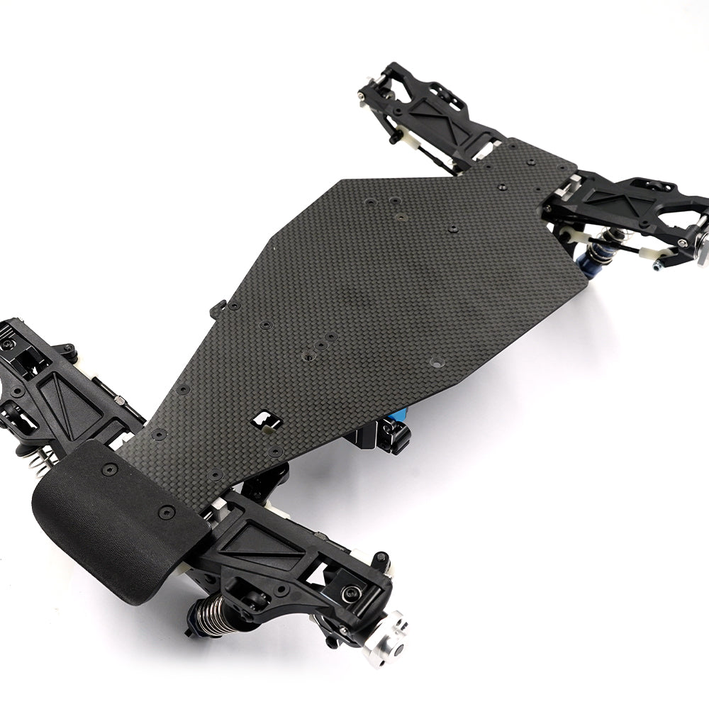 Yeah Racing Carbon chassis plate Yokomo Super Dog Fighter YKDF-019BK