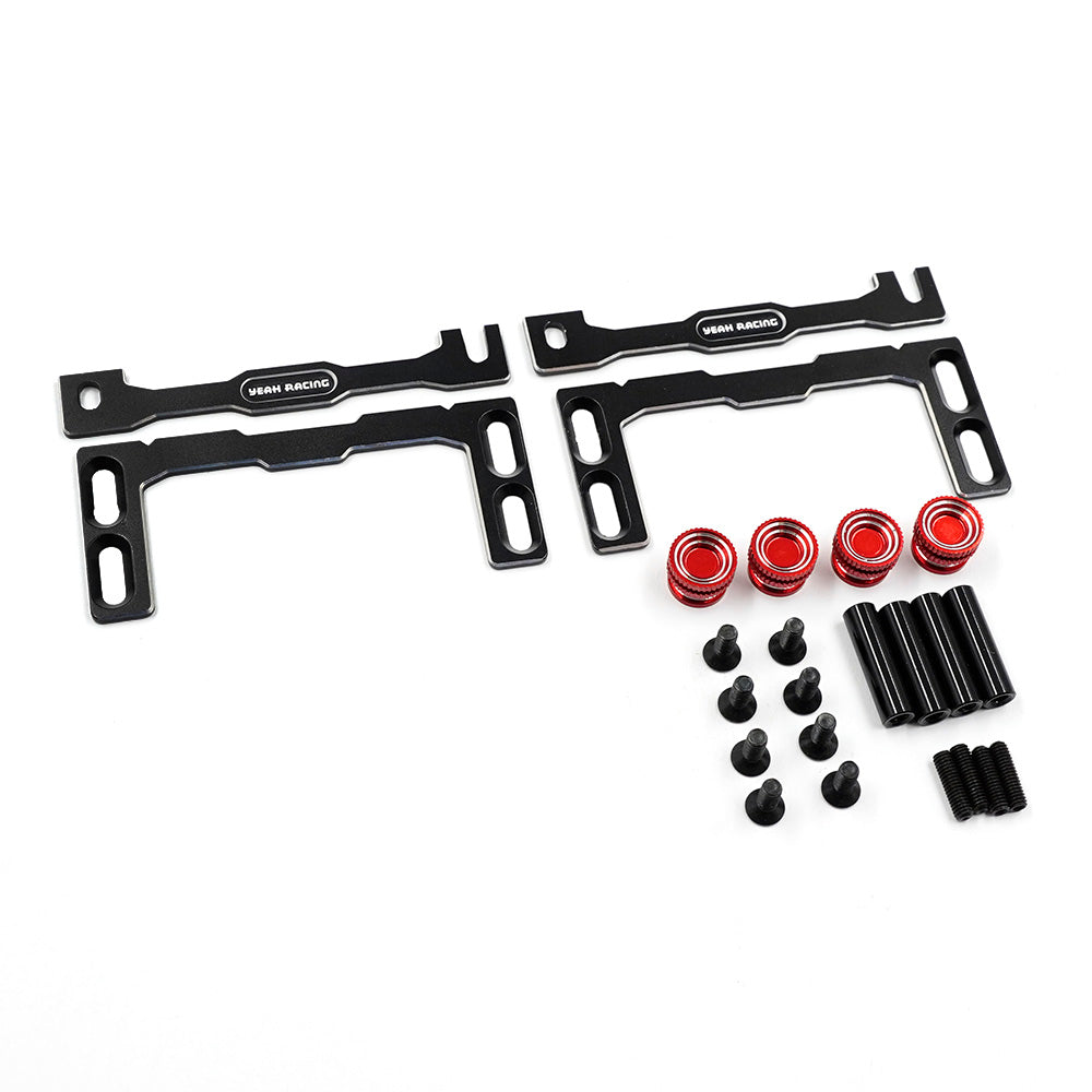 Yeah Racing Kit Support Lipo Shorty Fazer MK2 KYFZ-024BK/RD