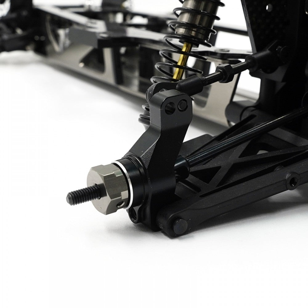 Yeah Racing Rear Wing Yeah Racing Black Aluminum Rear Rocket (x2) Ultima KYUT-002BK