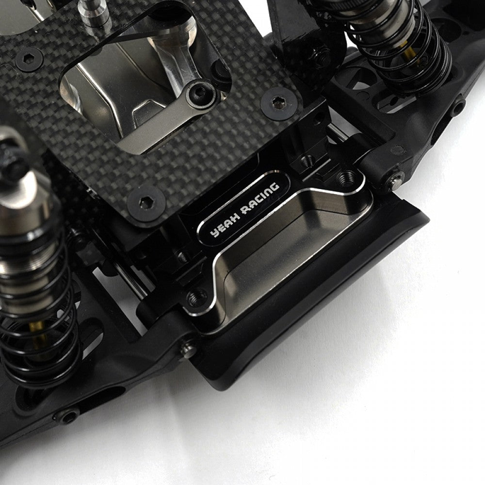 Yeah Racing Bulkhead Before Black Aluminum Ultima KYUT-003BK