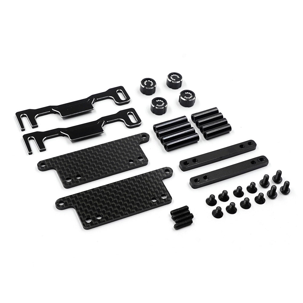 Yeah Racing Lipo-ombouwset Shorty Optima KYOP-033BK