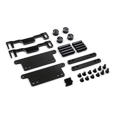 Yeah Racing Lipo-ombouwset Shorty Optima KYOP-033BK