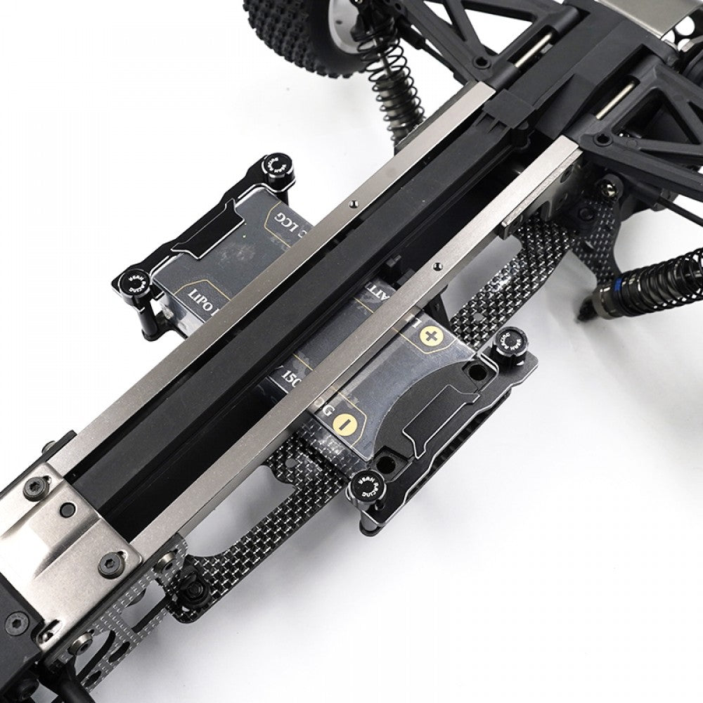 Yeah Racing Lipo-ombouwset Shorty Optima KYOP-033BK