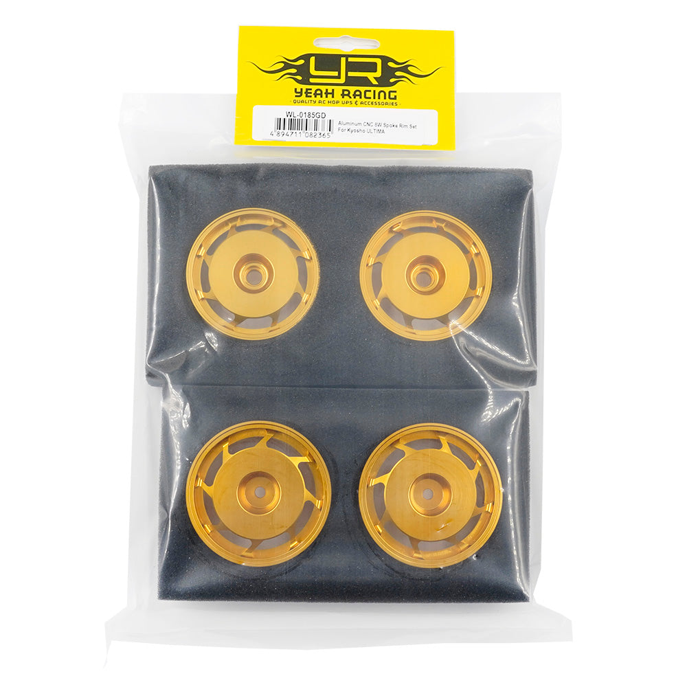 Yeah Racing Cerchi in lega Gold Ultima (x4) WL-0185GD