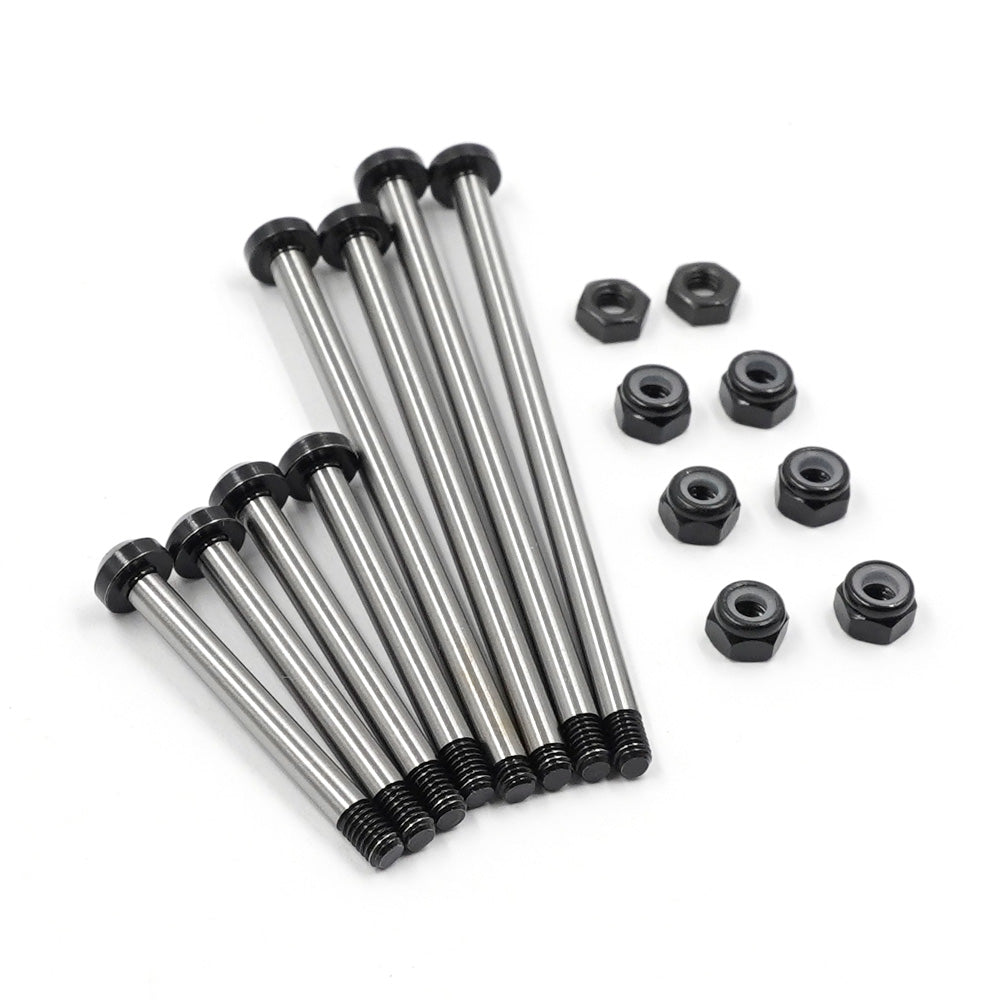 Yeah Racing Conjunto completo de eixos (8 peças) Optima KYOP-035SV