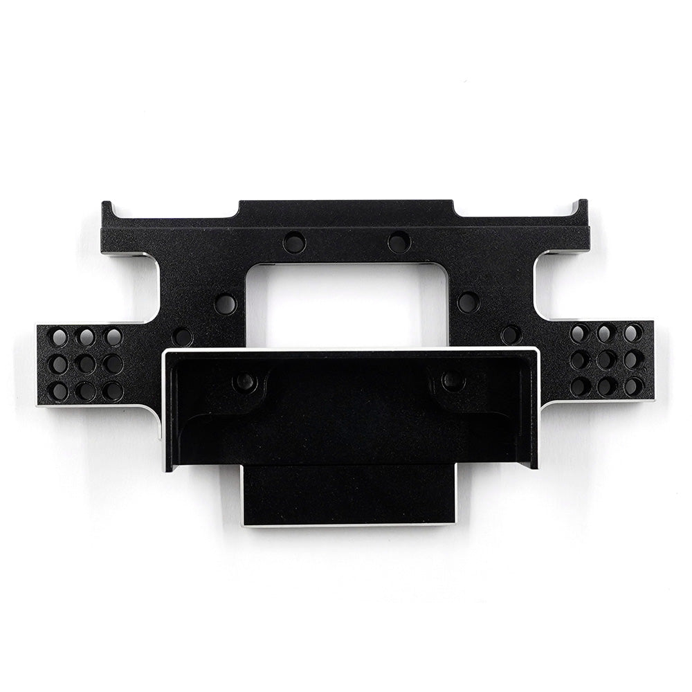 Yeah Racing Bulkhead  Heckteil aus schwarzem Aluminium RC10 TARC-029BK
