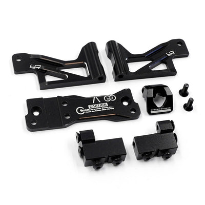 Yeah Racing Kit support servo et renforts de châssis en aluminium RC10 TARC-023BK
