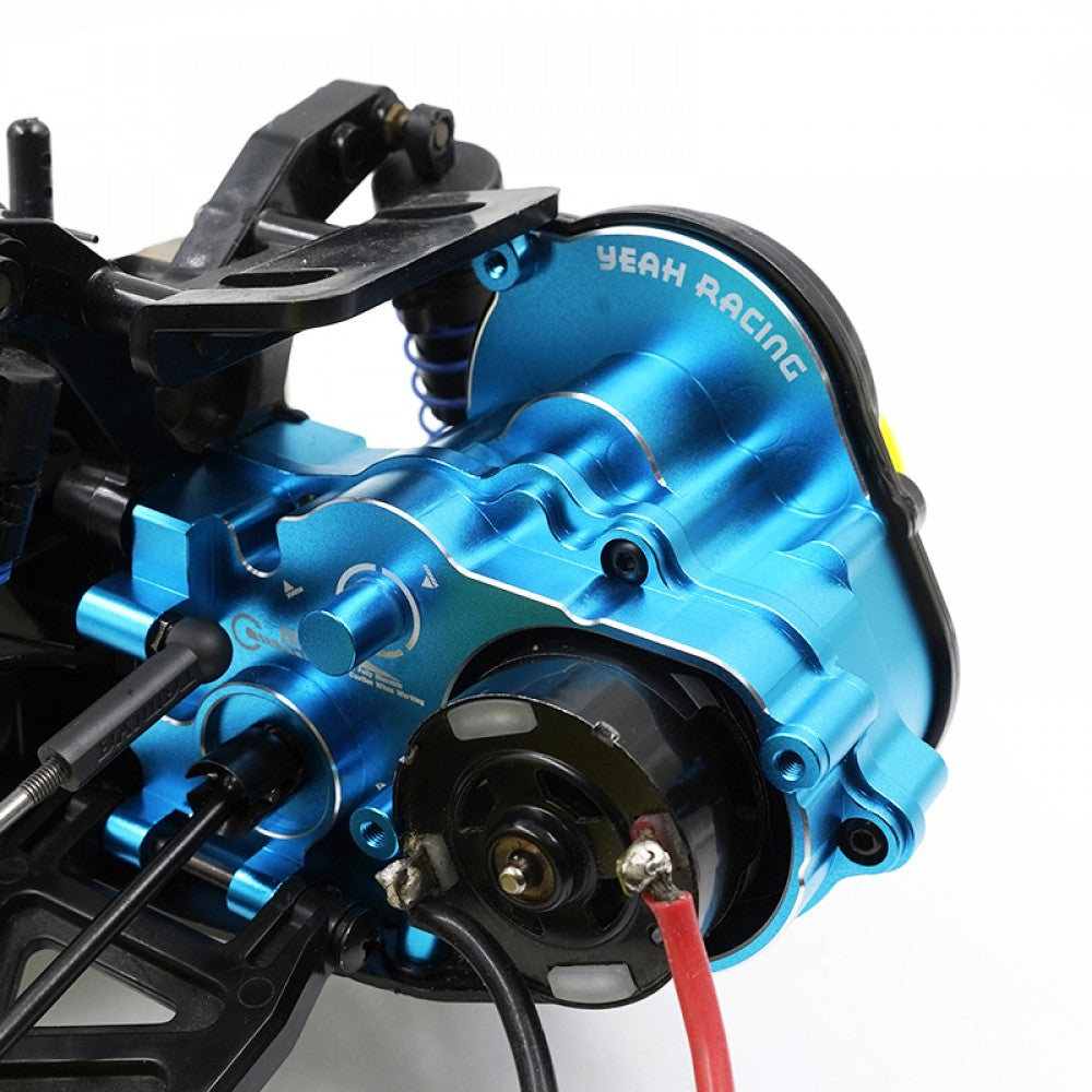 Yeah Racing Boitier de Transmission Alu Tamiya DT-02/03/04 TADT-013BU